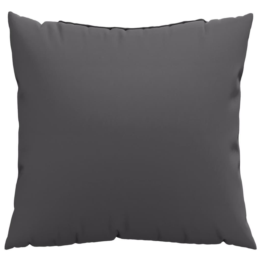 Cuscini di divano Vidaxl 4 pezzi 40x40 cm tessuto antracite