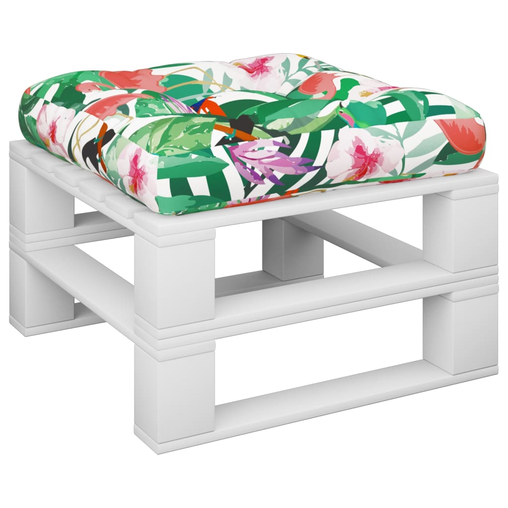 Cuscino per pallet VidaXL 60x60x12 cm in tessuto multicolore