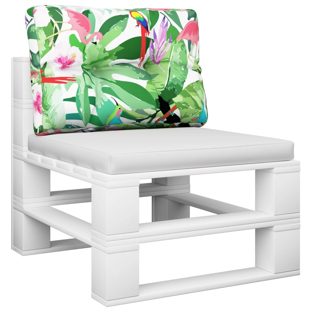 Cuscino per pallet VidaXL 60x40x12 cm in tessuto multicolore