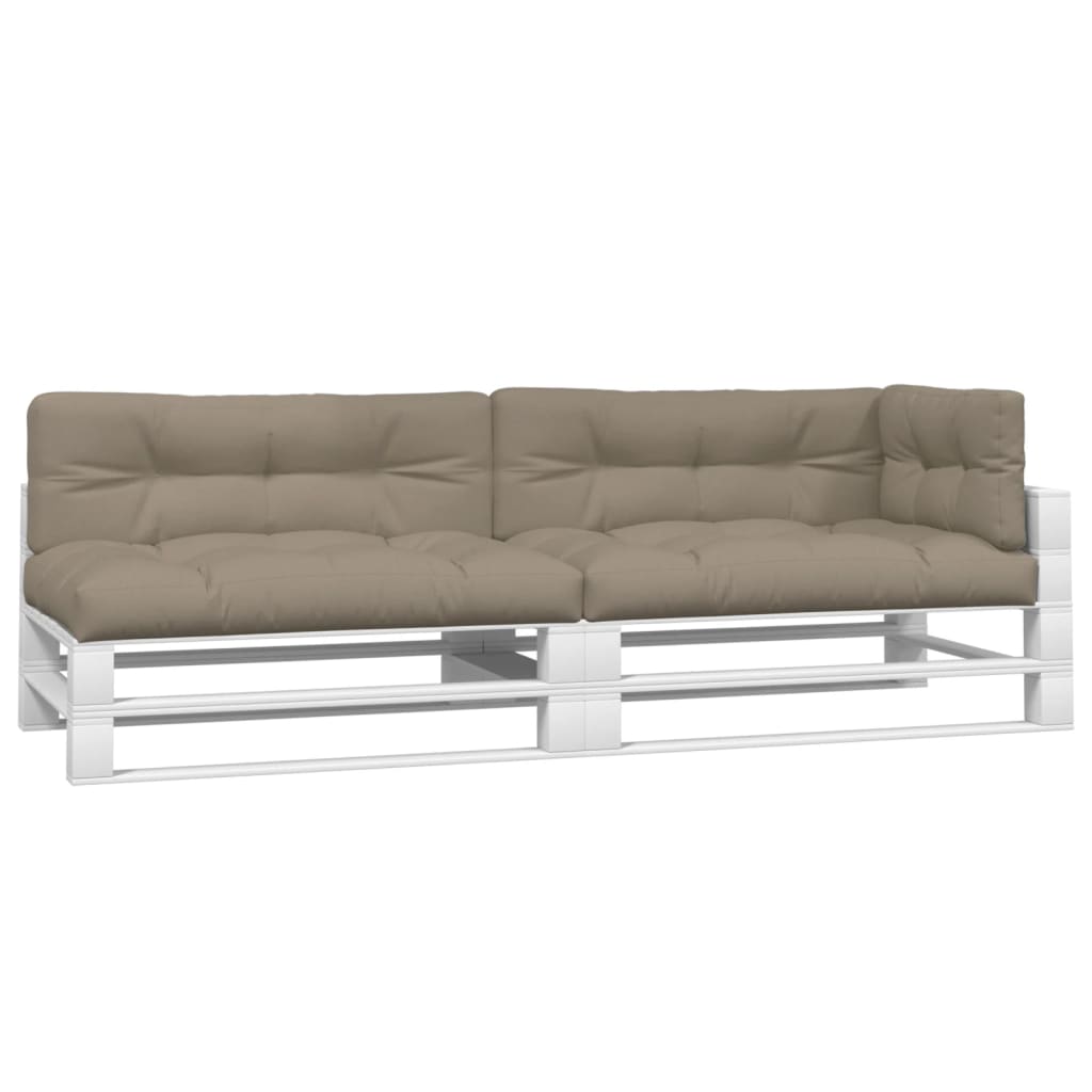 Cuscini da pallet Vidaxl 5 St Fabric taupe