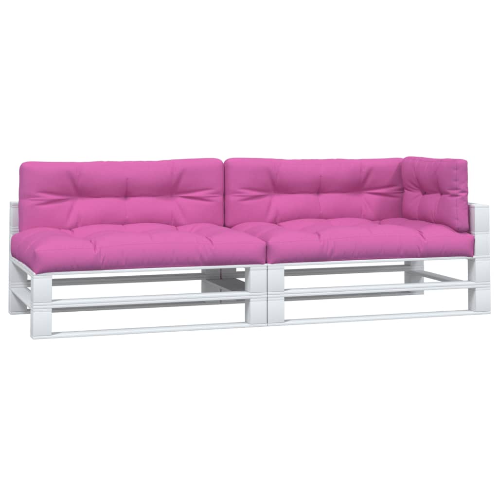 Vidaxl Pallet Cushions 5 St Fabric Pink