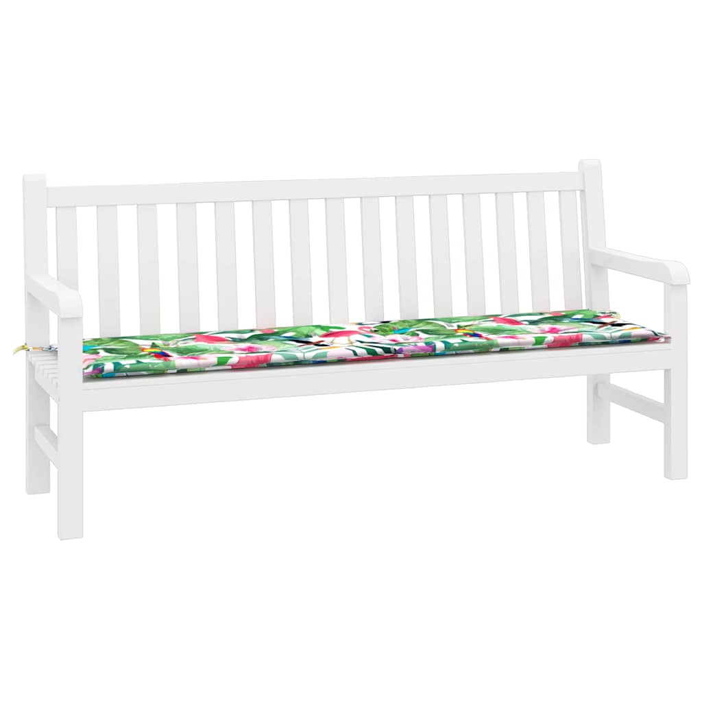 Vidaxx cojín para sofá flores multicolor 150 x 50 x 3 cm tela oxford