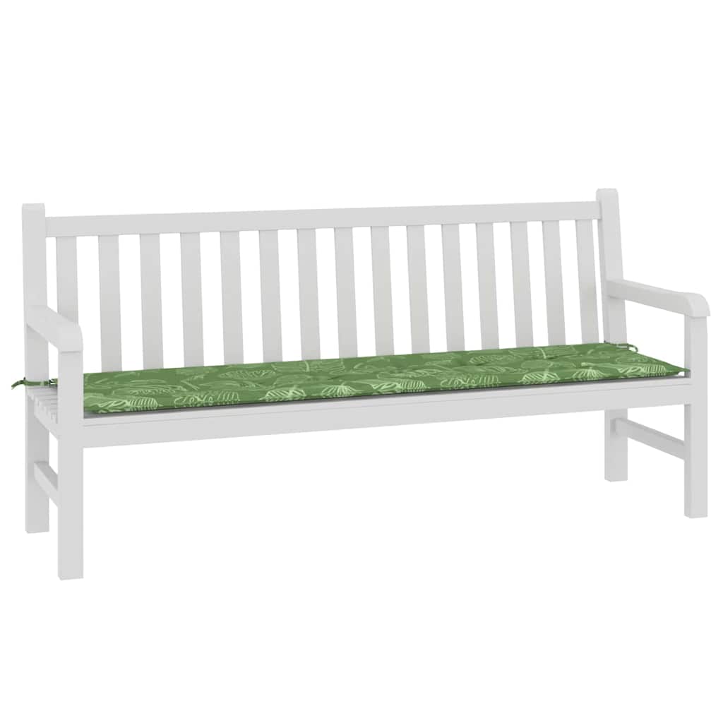 VidaXL cojín para sofá diseño hoja 150 x 50 x 3 cm tela oxford