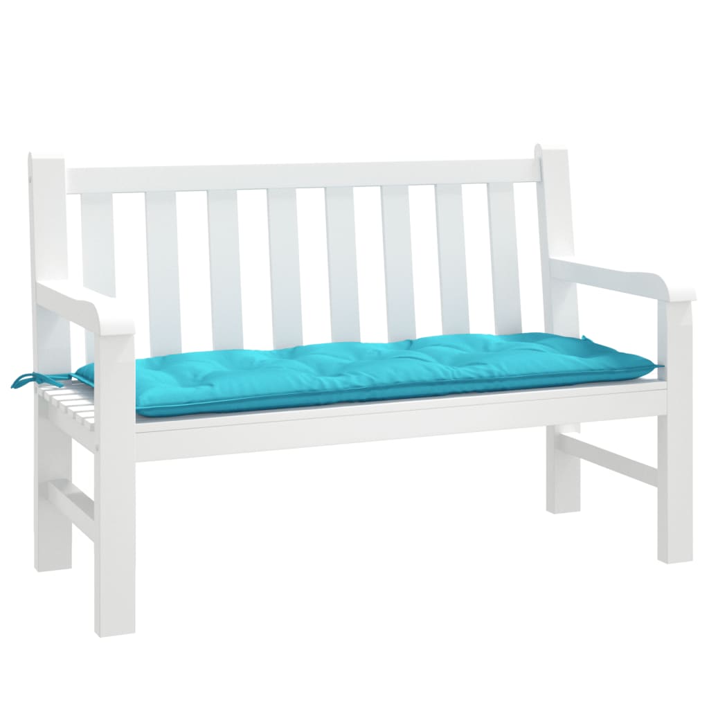 Vidaxl Garden Bench Cushion 120x50x7 CM Fabric Turquesa