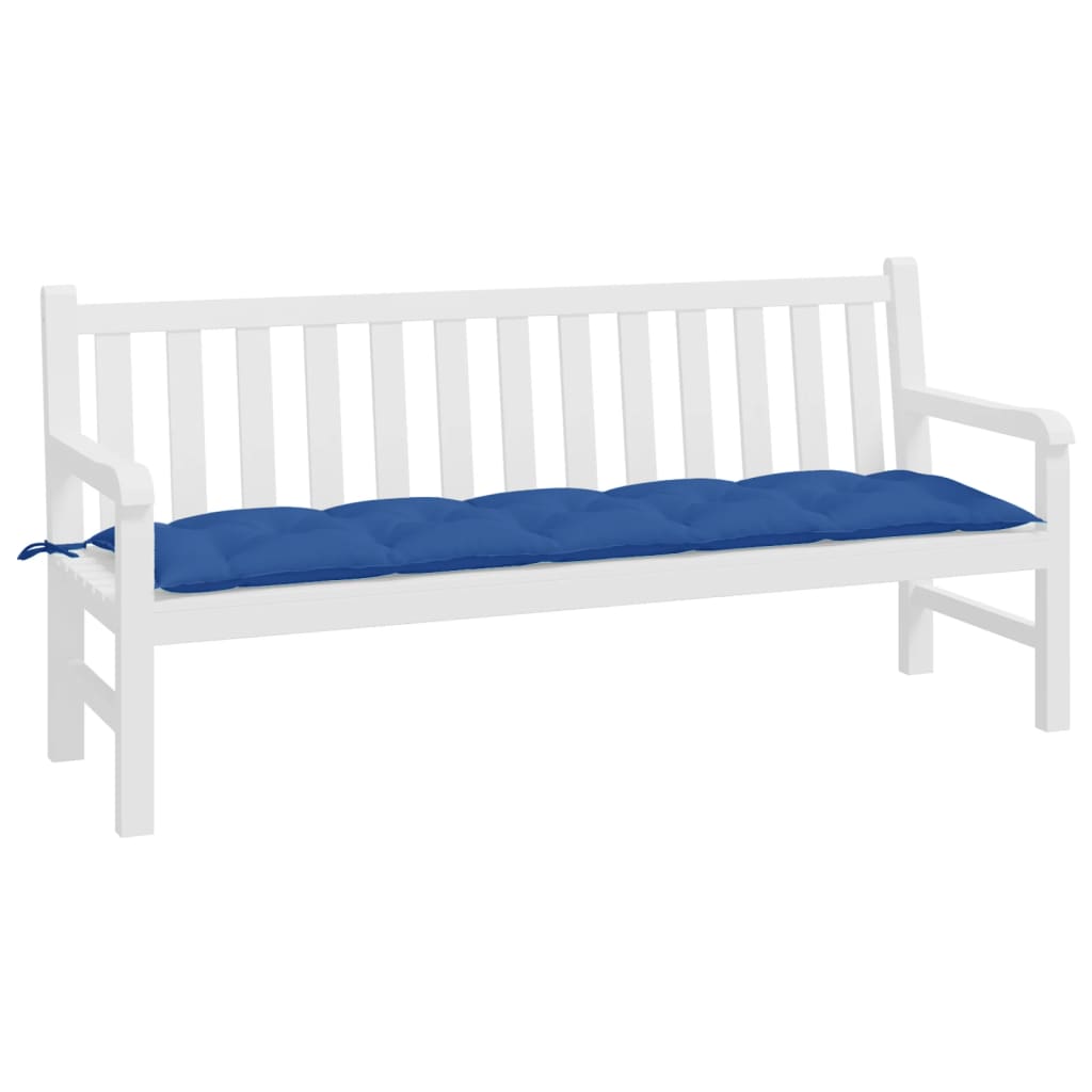 Vidaxl Garden Bench Cushion 180x50x7 cm tessuto oxford blu reale