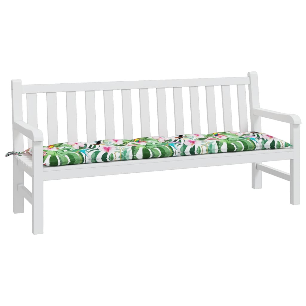 Vidaxl Garden Banch Cushion 180x50x7 cm Fabric oxford multi -colorato