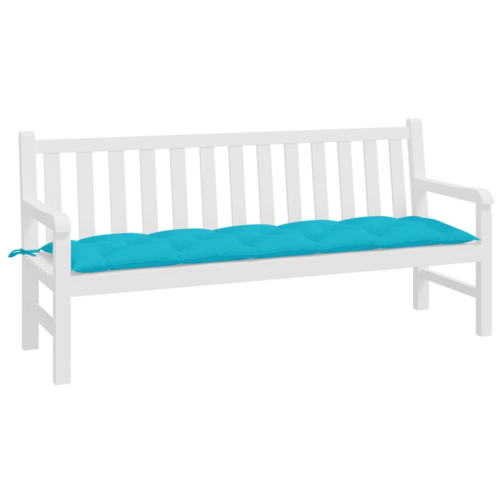 Vidaxl Garden Bench Cushion 180x50x7 CM Oxford Fabric Turquesa