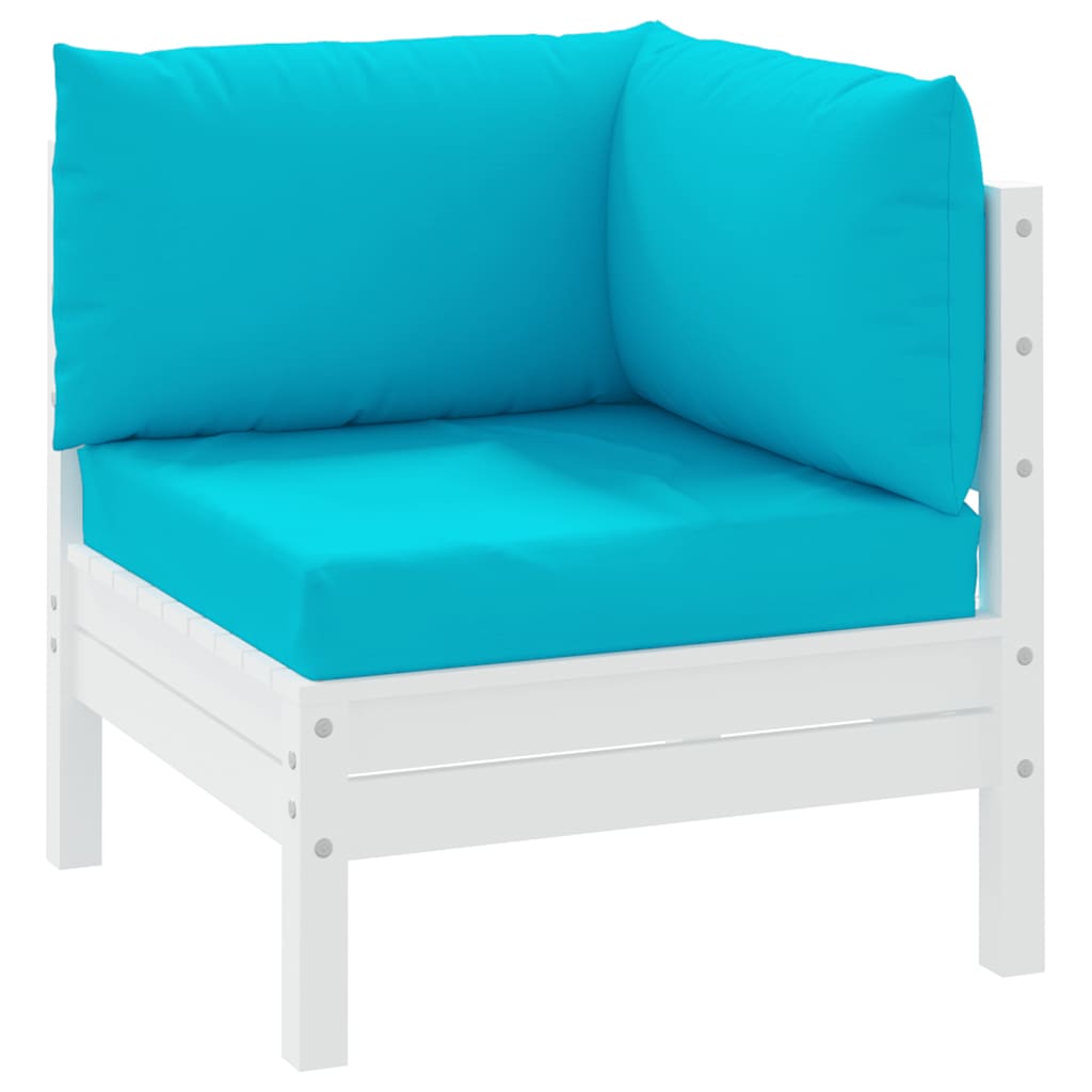 Cuscini di pallet Vidaxl 3 St Oxford Fabric turchese
