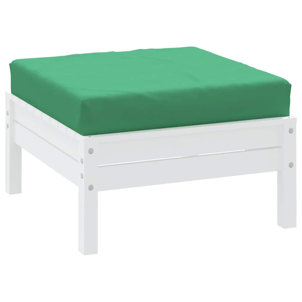 Vidaxl Pallet Cuscino 60x60x8 cm tessuto oxford verde