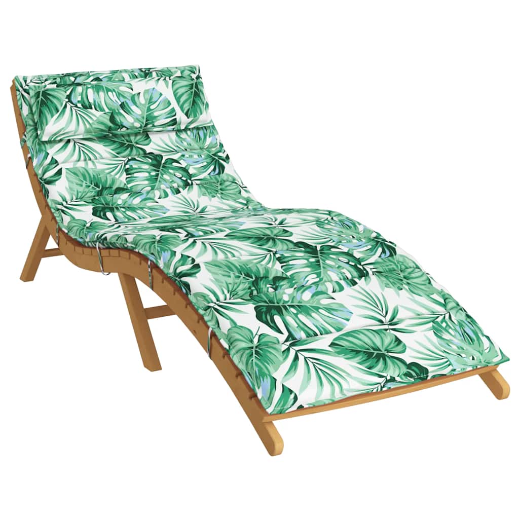 Vidaxl Legger Cushion Leaf Modello 180x60x3 cm Tessuto Oxford