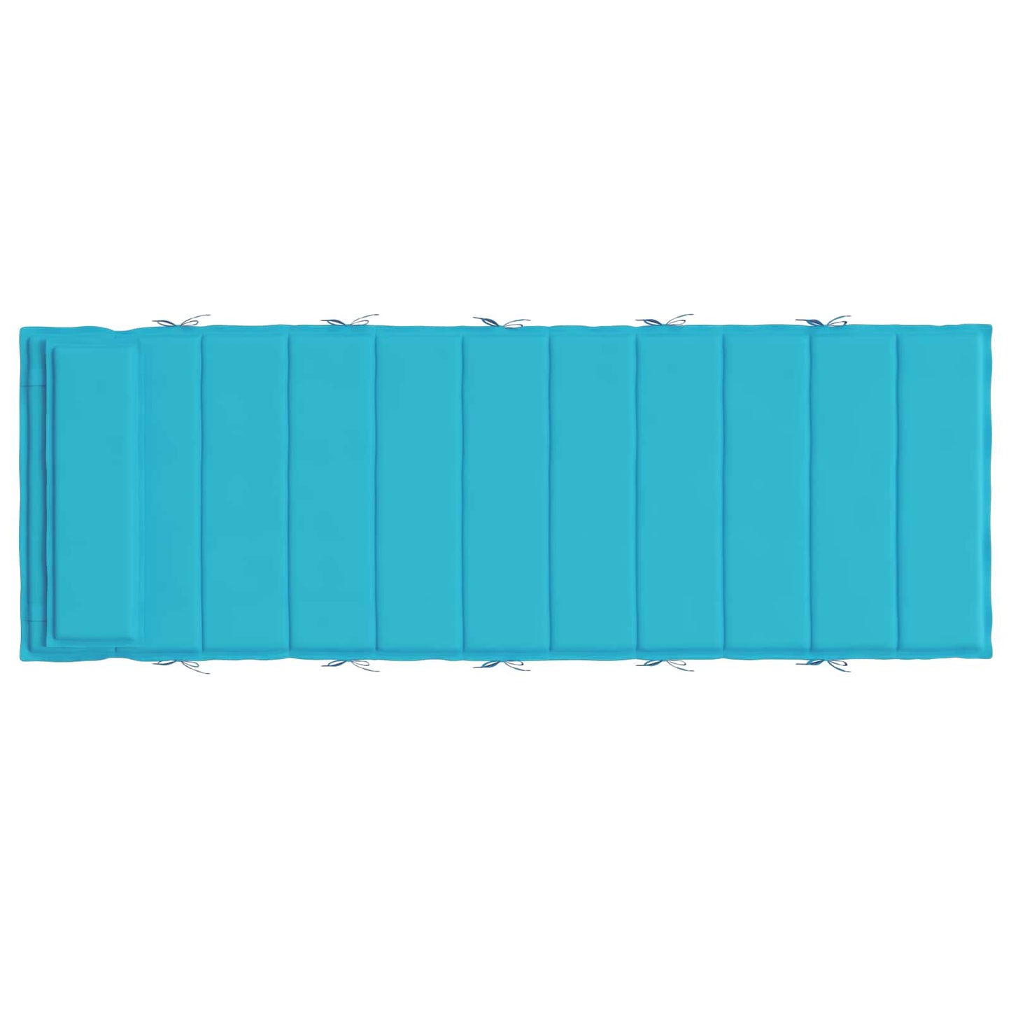 VidaXL cojín para tumbona turquesa 178 x 60 x 4 cm tela oxford