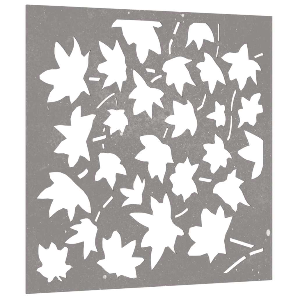 Vidaxl Decorazione da parete Giardino Esdounnowlad Design 55x55 cm Cortenstaal