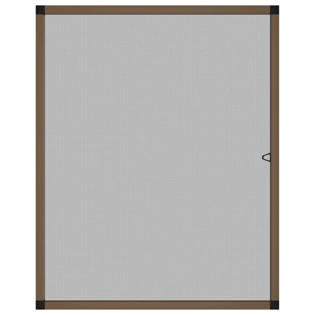 Zanzariera Vidaxx 80x100 cm marrone