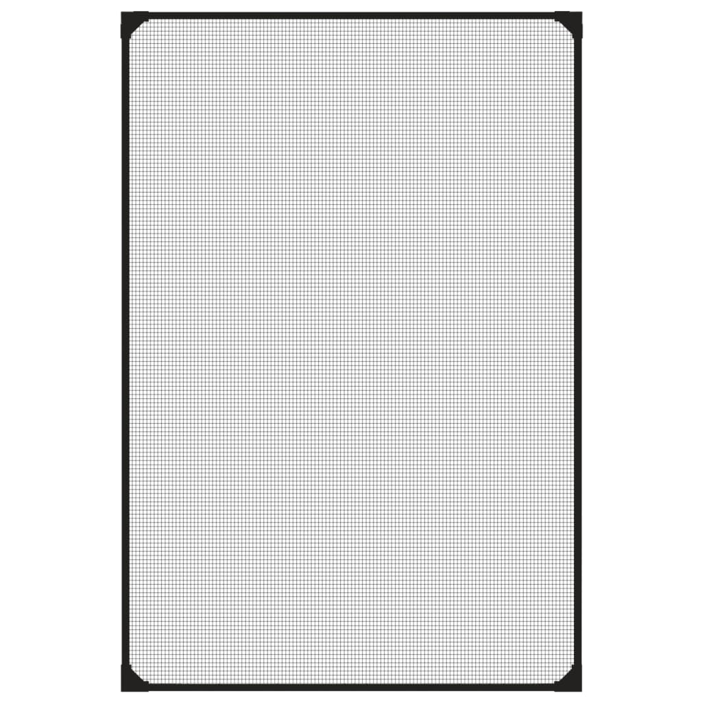 Vidaxl insucthor per Windows magnetico 80x120 cm antracite -colorato