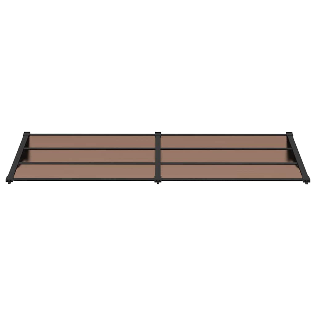 Vidaxl Port Canopy 239x90 cm in policarbonato nero