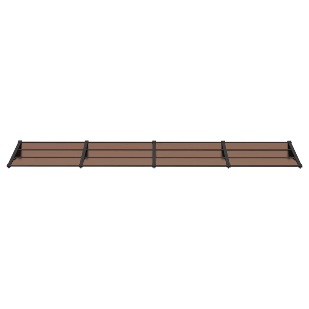 Vidaxl Port Canopy 396x90 cm in policarbonato nero