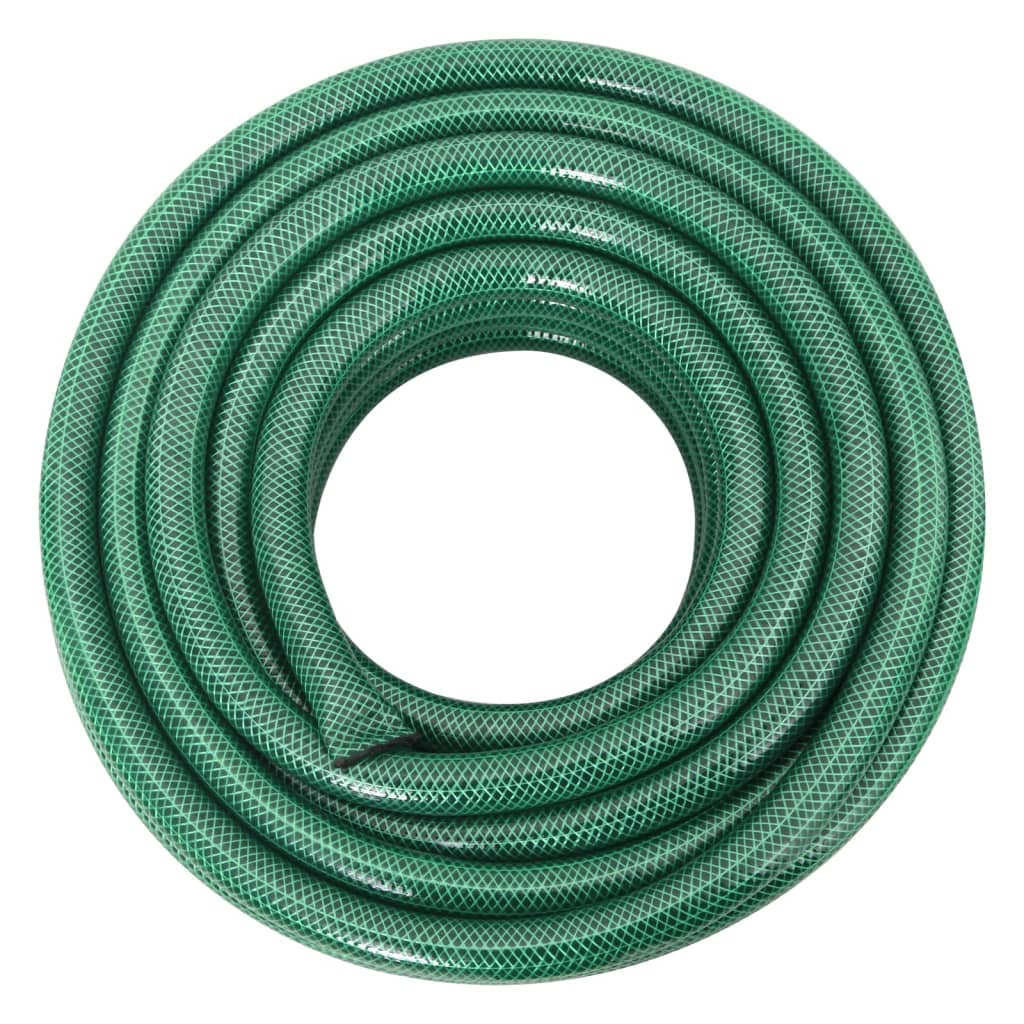 Vidaxl Garden Thole con frizione set 0,75 '' 50 m PVC verde