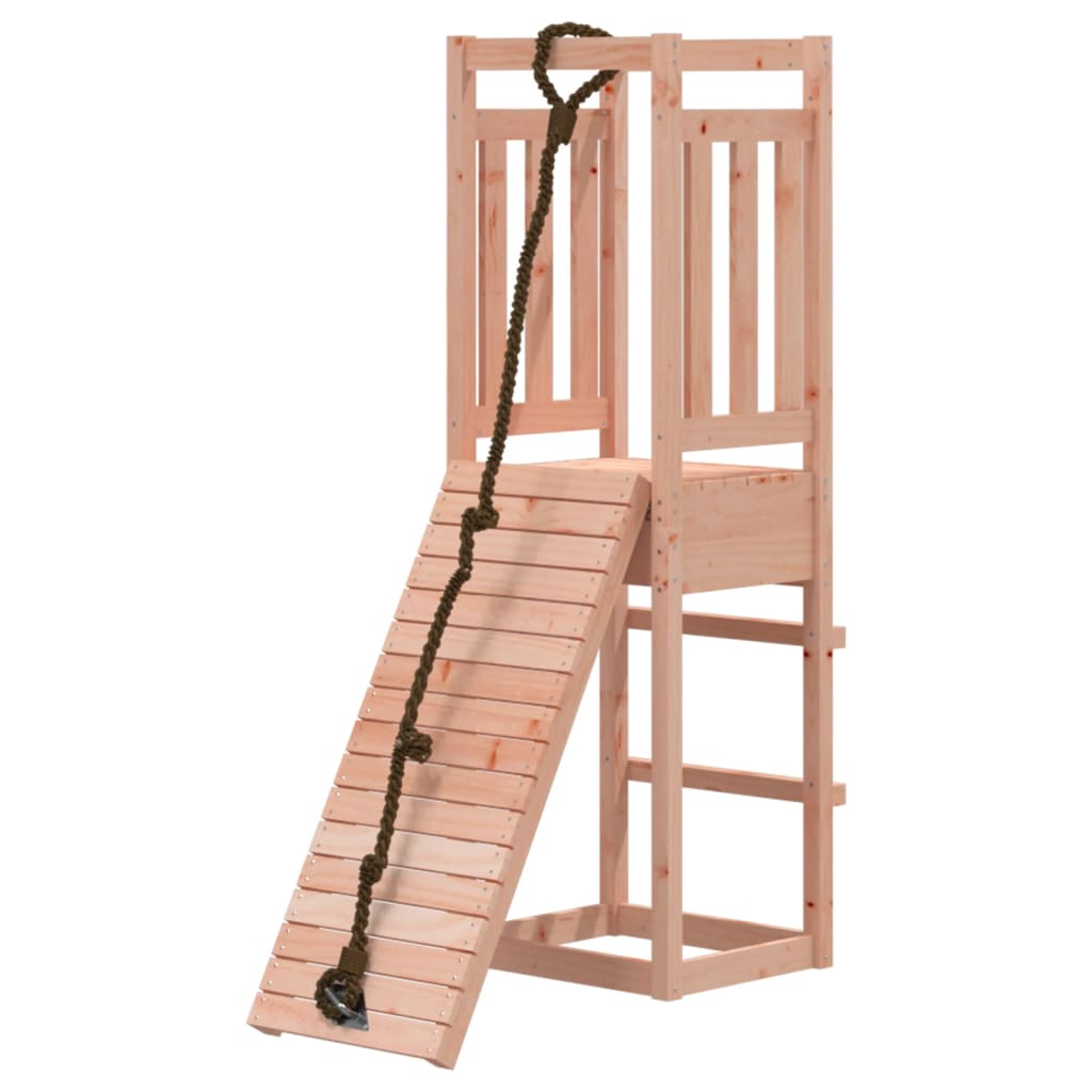 Vidaxl Speelhuis con muro de trepadora Douglhout sólido