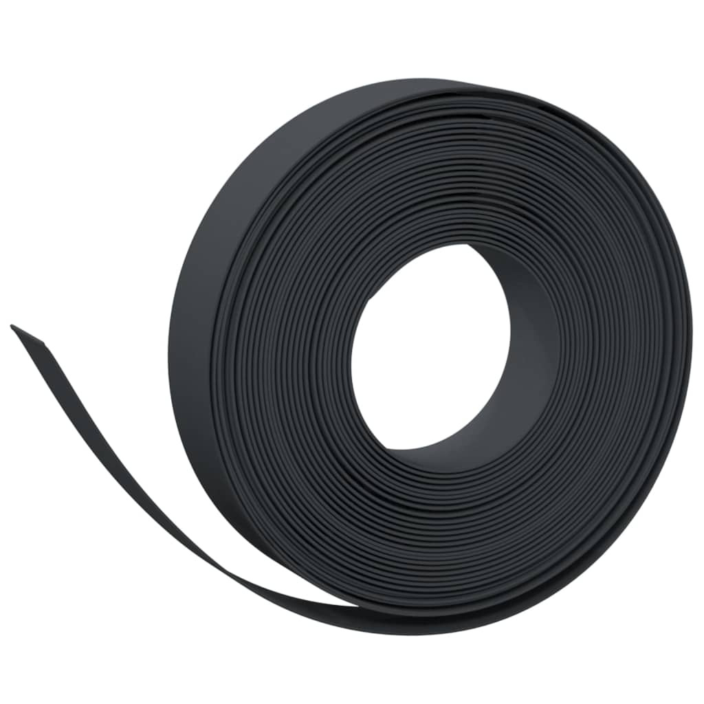 Vidaxl tuinranden 4 st 10 m 10 cm polyetheen zwart