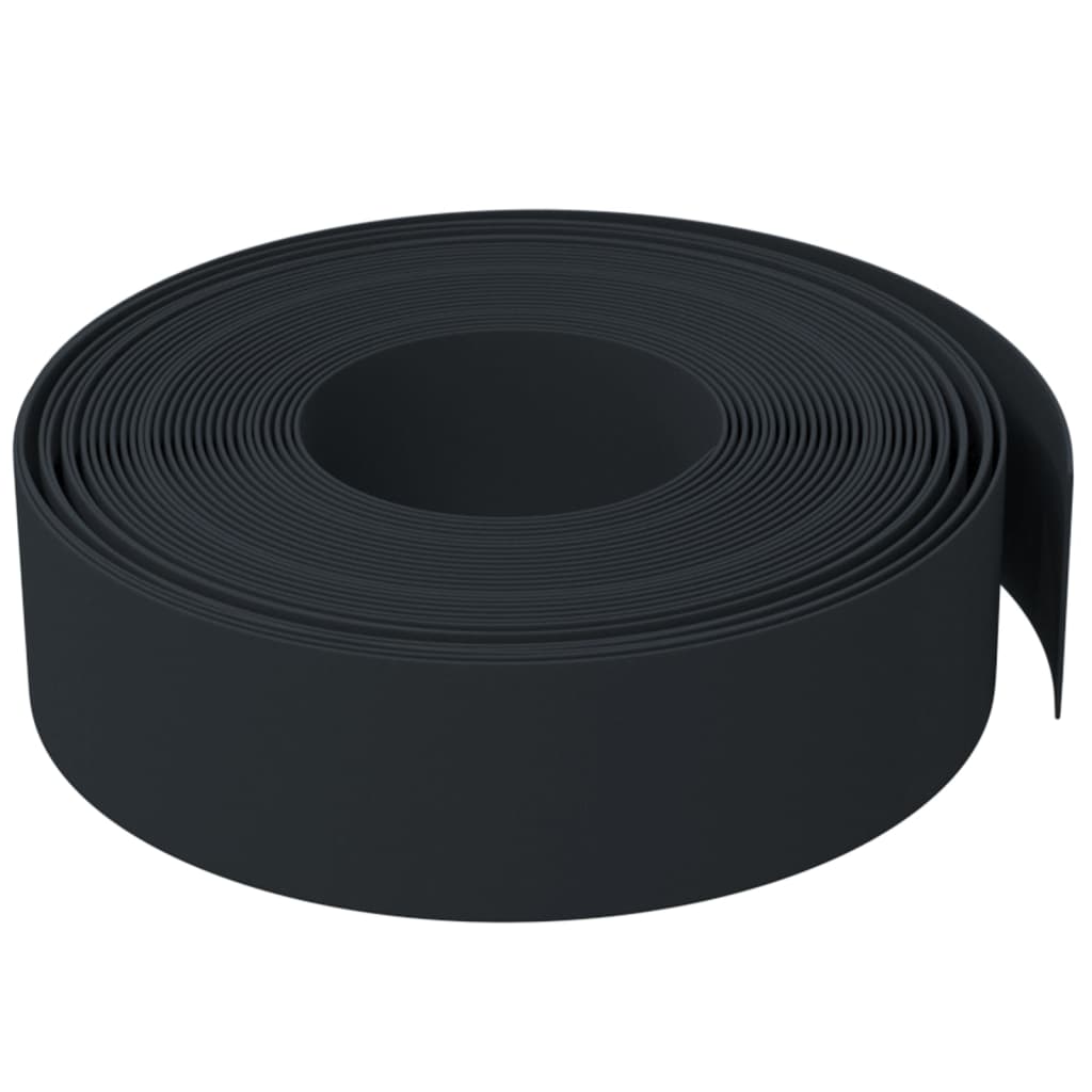 Vidaxl Garden Band 10 m 15 cm polietilene nero