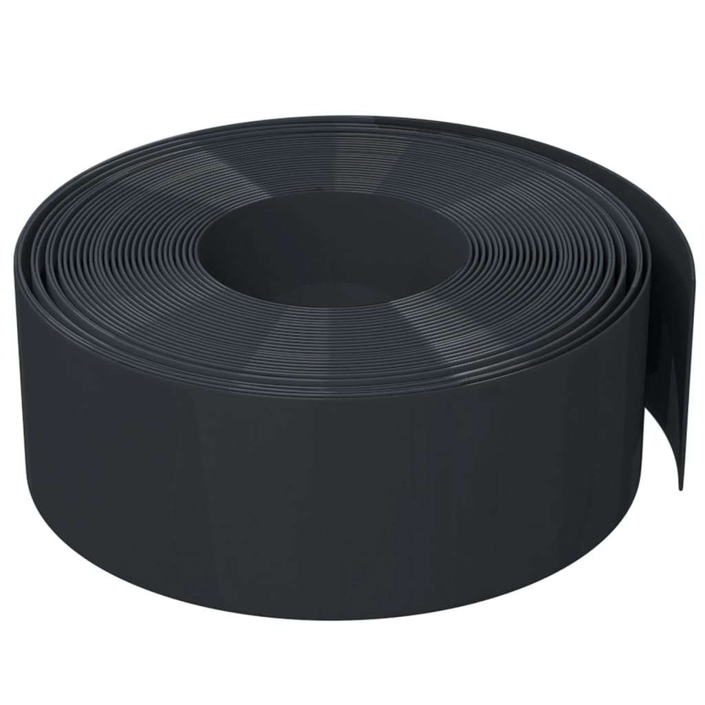Vidaxl Garden Band 10 m 20 cm polietilene nero