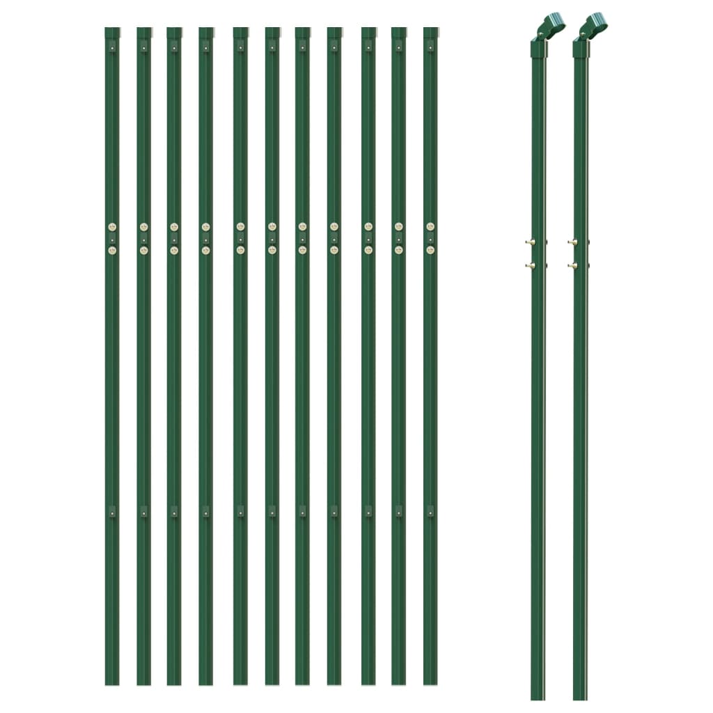Vidaxl recinzione in rete 1x25 m verde