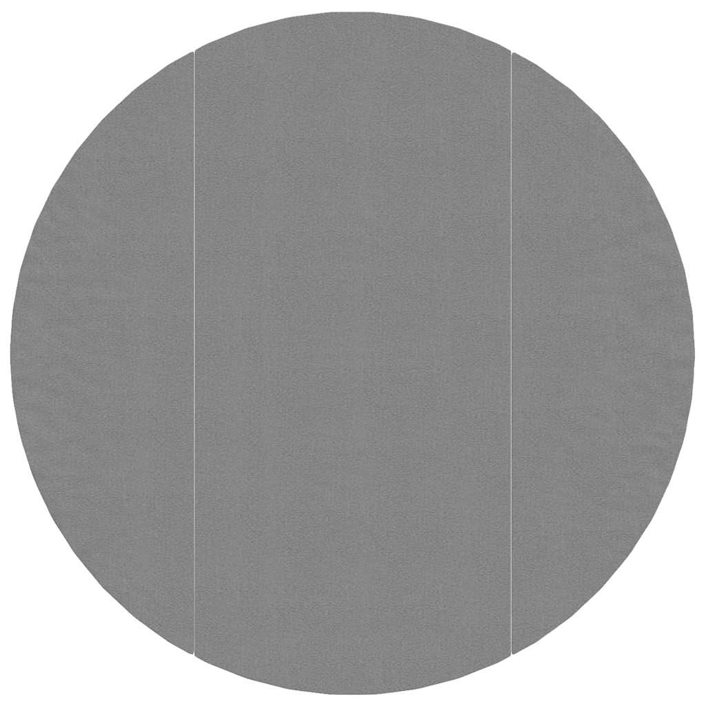 Vidaxx suelo para piscina ø366 cm poliéster geotextil gris claro