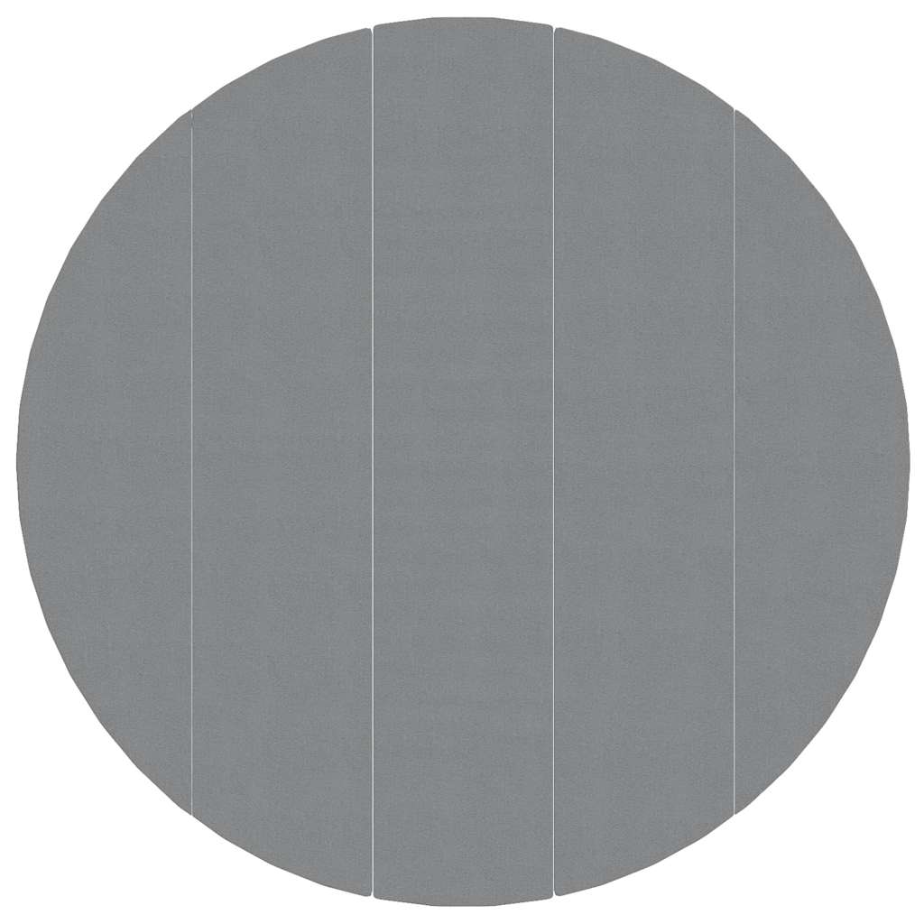 Vidaxx suelo para piscina ø550 cm geotextil de poliéster gris claro