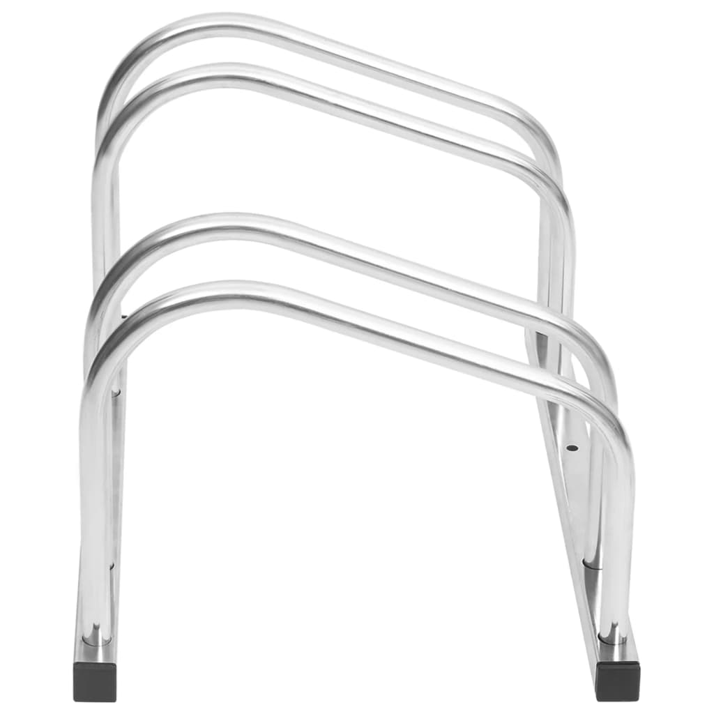 Vidaxl Rack para bicicletas para 2 bicicletas acero galvanizado