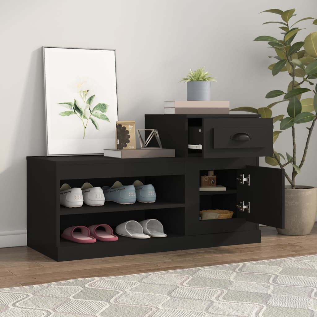 Vidaxl Cabinet da scarpe 100x42x60 cm in legno proprietà