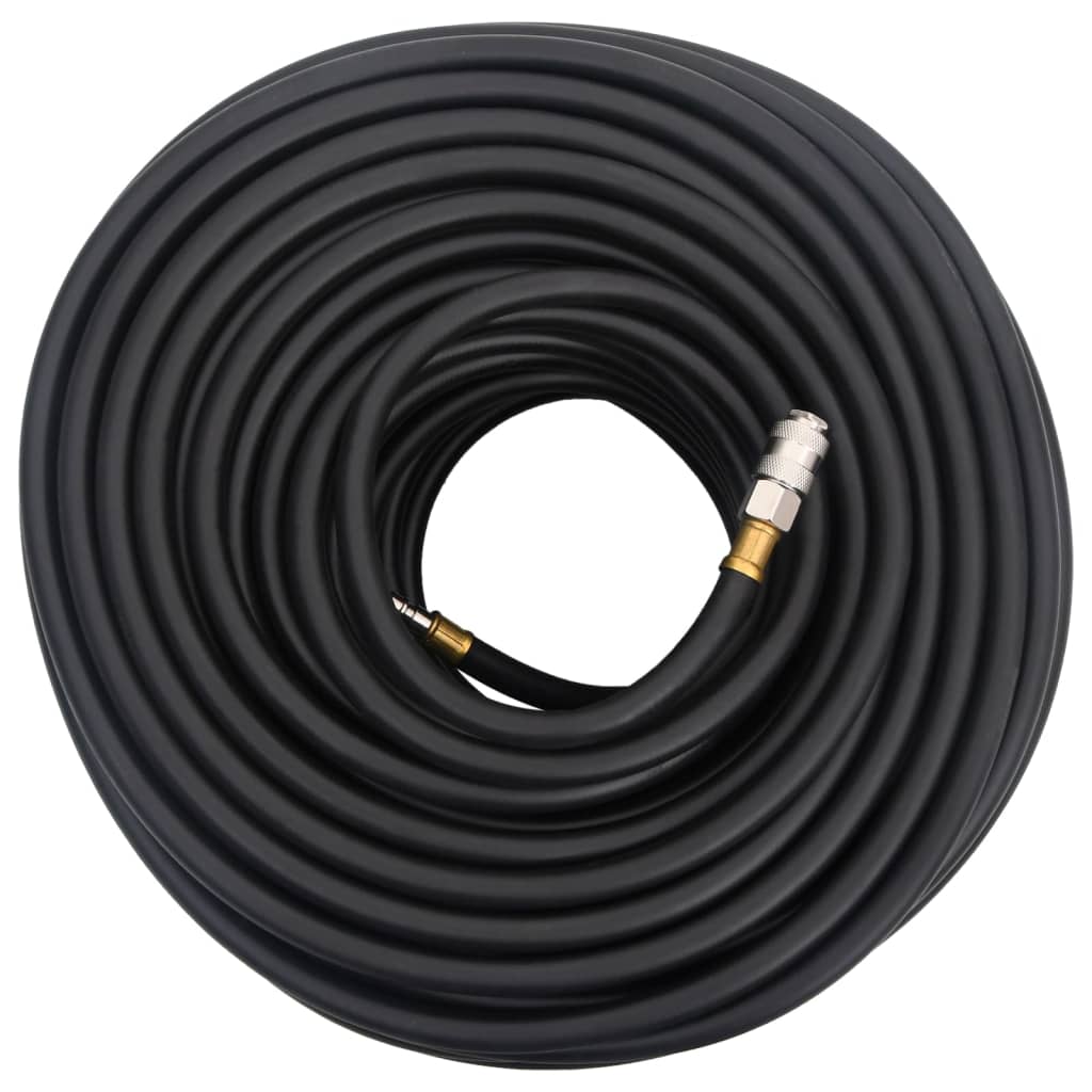 Vidaxl Air manguera híbrida 0.6 '' 20 m de caucho y pvc negro