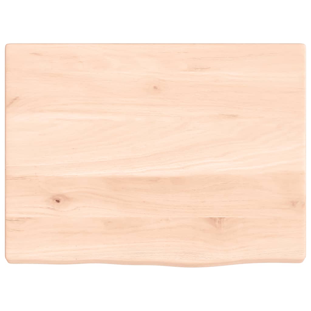 Vidaxl Washbasin tabla 40x30x2 cm de madera maciza no tratada