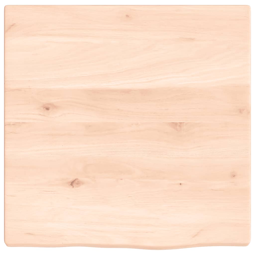 Vidaxl Washbasin Sheet 40x40x2 cm de madera maciza no tratada