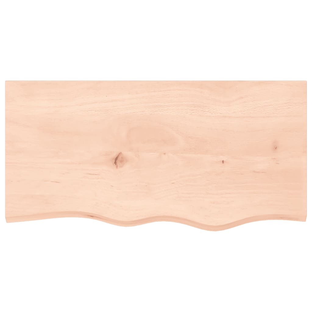 Vidaxl Washbasin Tabla 80x40x (2-4) CM Madera sólida no tratada