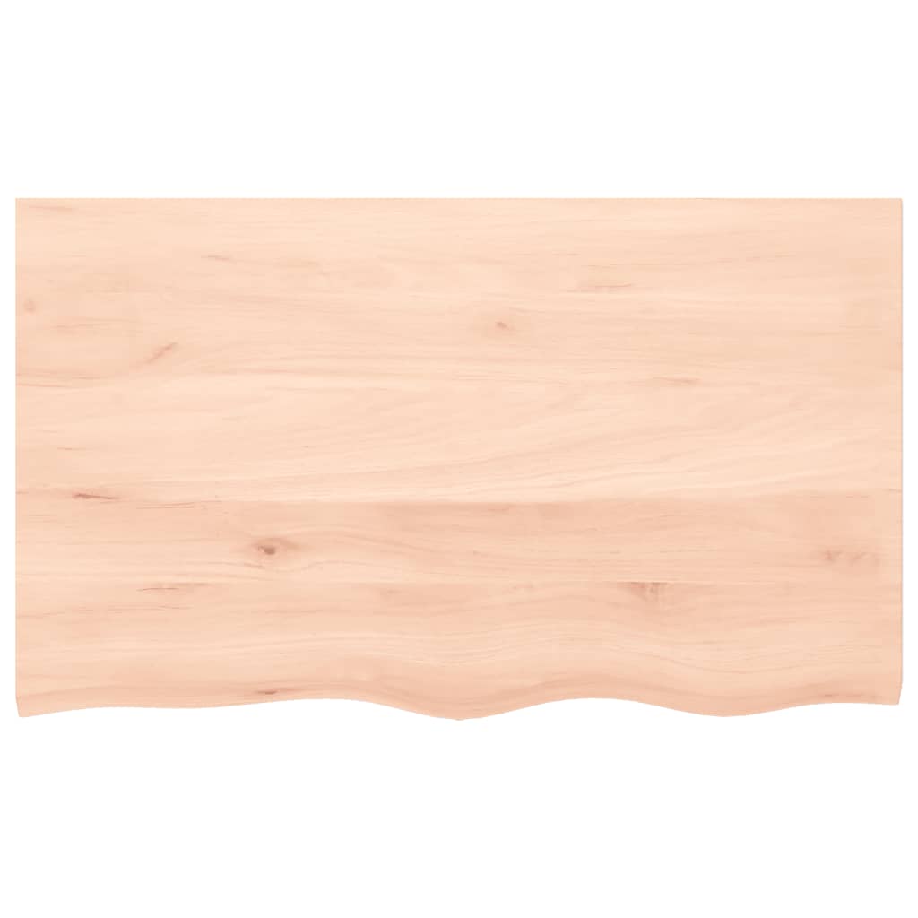 Vidaxl Washbasin tabla 100x60x2 cm de madera maciza no tratada
