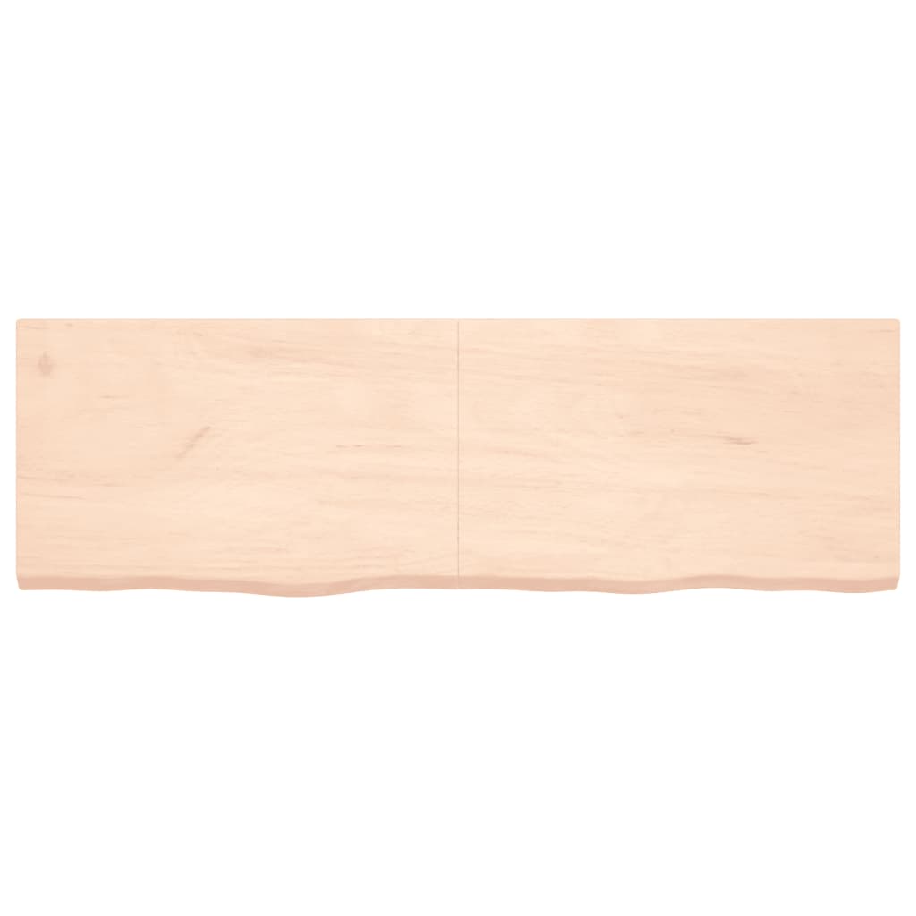 Vidaxl Washbasin Sheet 160x50x (2-4) CM Madera sólida no tratada