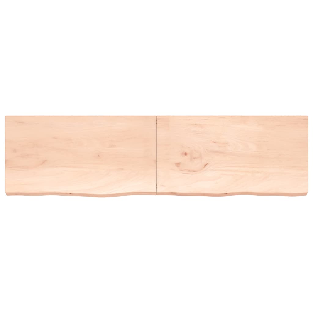 VIDAXL SCHEDA DI BASHBASIN 220X60X (2-6) cm Legno massiccio non trattato