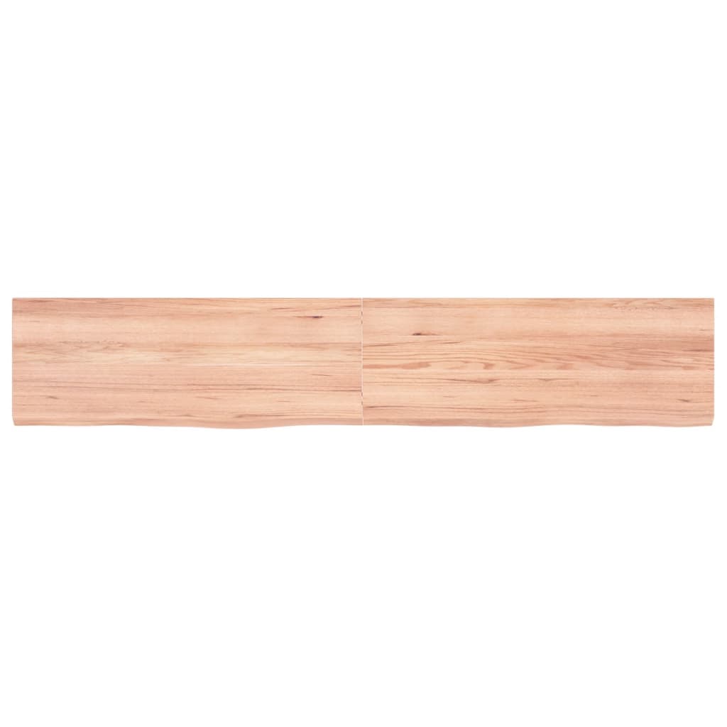 VIDAXL Sheebasin Sheet 160x30x (2-6) cm trattato in legno massiccio chiaro