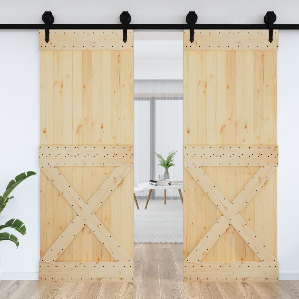 Puerta de Vidaxl narvik 85x210 cm pino sólido