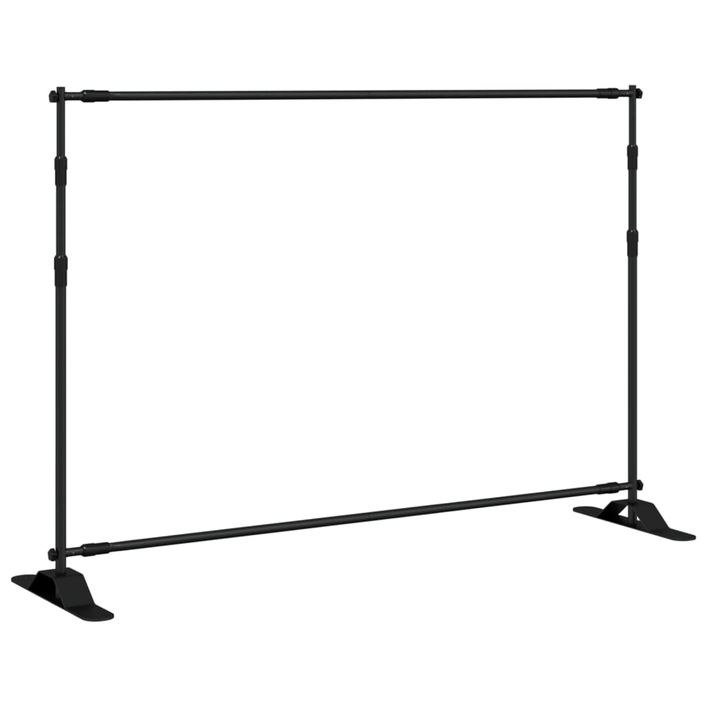 Sfondo Vidaxl sta 2 PC 305x243 cm in acciaio nero