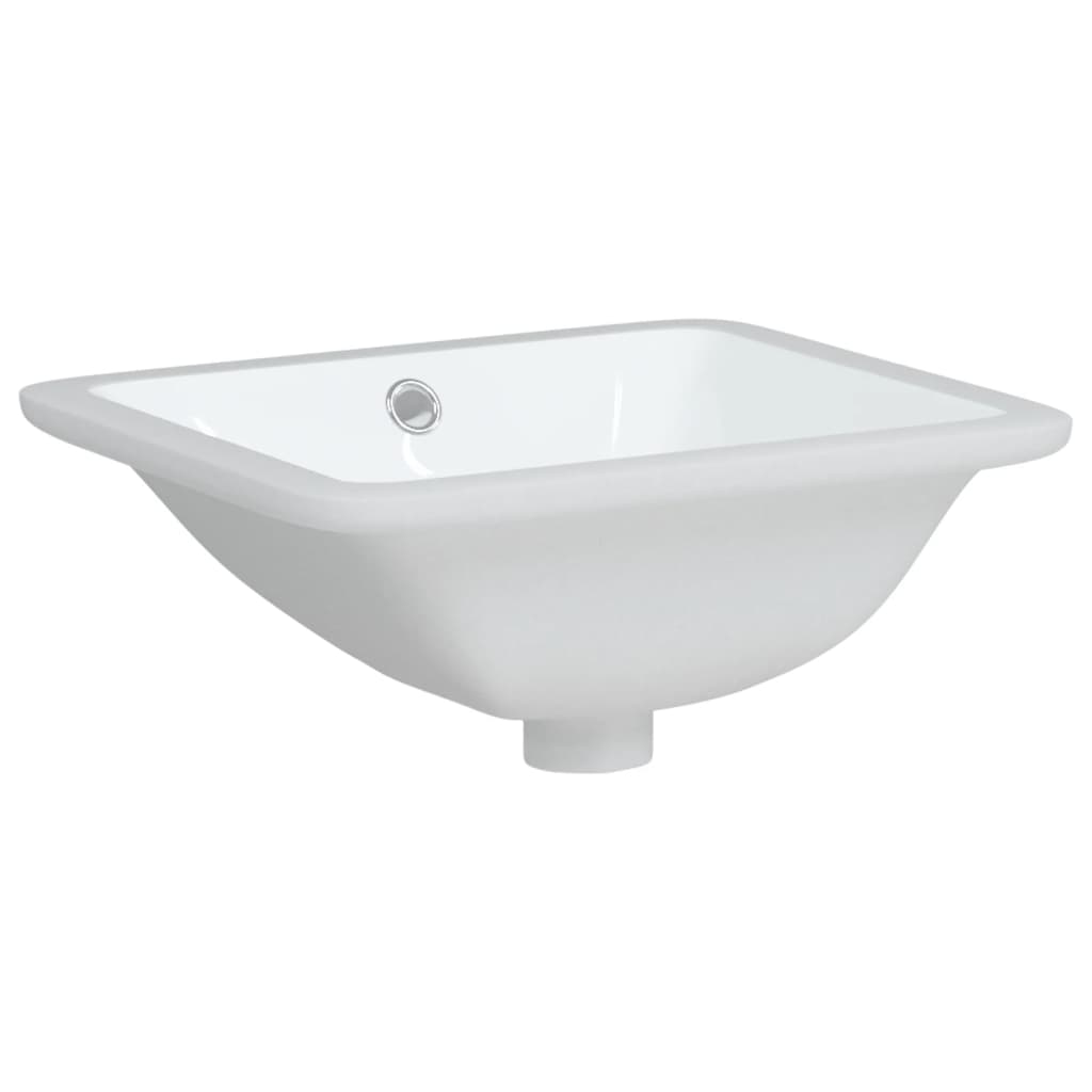 Vidaxl Washbasin Rectangular 36.5x32x15.5 cm bianco ceramico