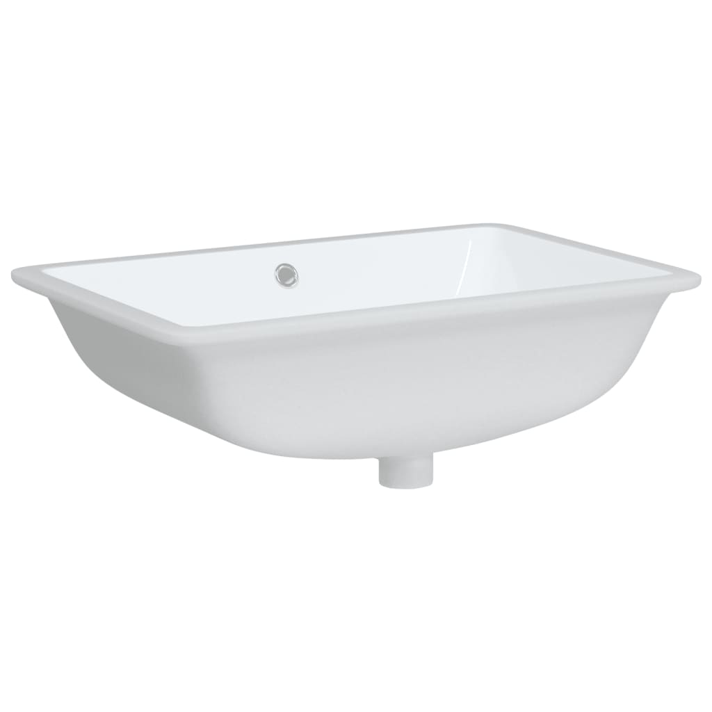 Vidaxl Washbasin Rectangular 60x40x21 cm bianco ceramico