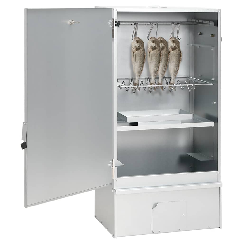 Vidaxl BBQ Horne Smoking con chips de madera 44.5x29x83 cm de acero