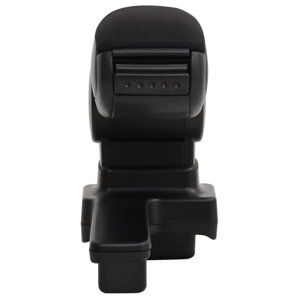 Vidaxl bracciolo 14.5x32x (27-46) cm nero