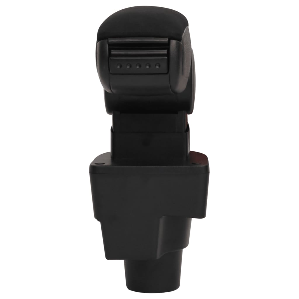 Vidaxl bracciolo 15.5x32x (41-54) cm nero