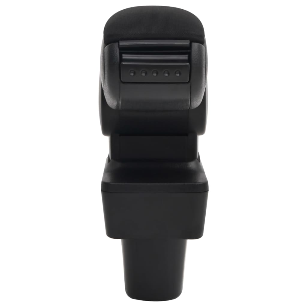 Vidaxl bracciolo 12x36x (33,5-48) cm nero