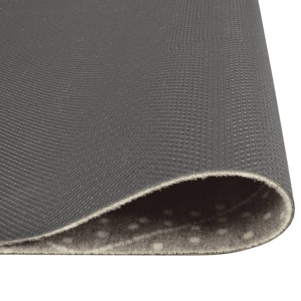Vidaxl tappetino da cucina checker lavabile 45x150 cm velluto