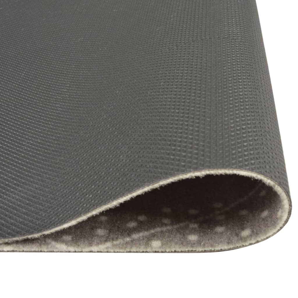 Vidaxl Mat de cocina lavable a cuadros 60x300 cm Velvet