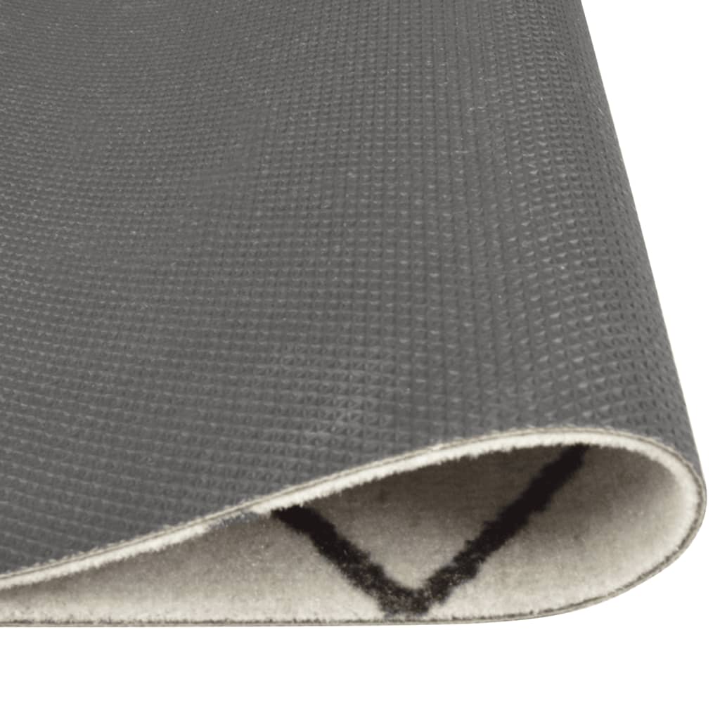 Vidaxl tappetino da cucina lavabile bloccato da 45x150 cm velluto
