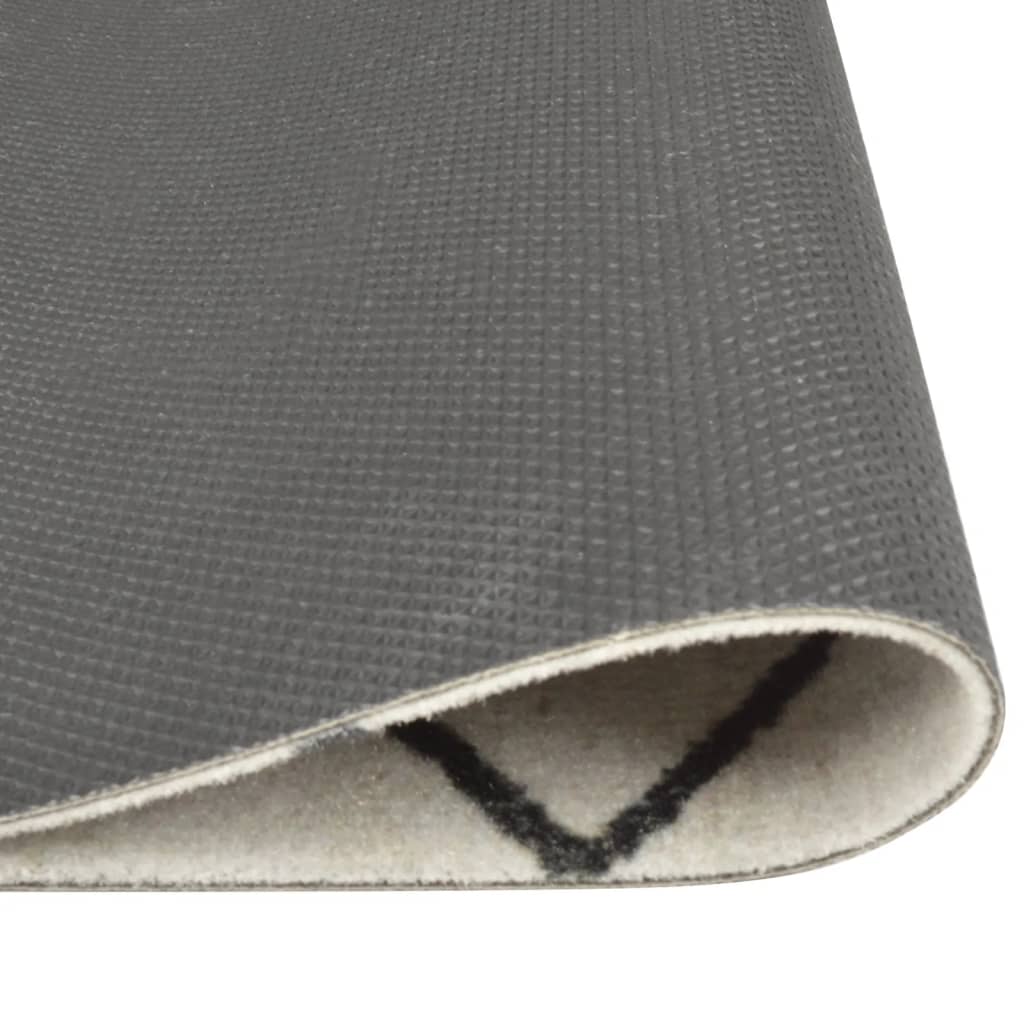 Vidaxl tappetino da cucina lavabile bloccato da 60x300 cm velluto